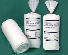 Guage and Cotton Tissue